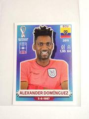 Alexander Dominguez #ECU4 Soccer Cards 2022 Panini World Cup Qatar Stickers Prices