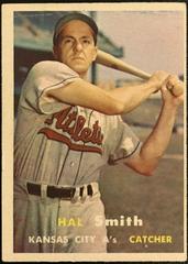 Hal Smith #41 Baseball Cards 1957 Topps Prices