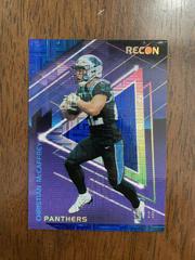 Christian McCaffrey [Blue] #REC18 Football Cards 2021 Panini Chronicles Recon Prices