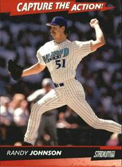 Randy Johnson #CA11 Baseball Cards 2001 Stadium Club Capture the Action Prices