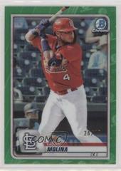 Yadier Molina [Green Refractor] #14 Baseball Cards 2020 Bowman Chrome Prices