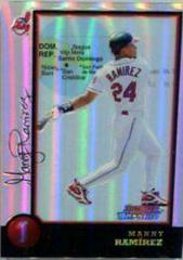 Manny Ramirez [Refractor] Baseball Cards 1998 Bowman Chrome International Prices