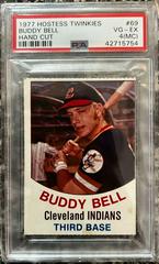 Buddy Bell #69 Baseball Cards 1977 Hostess Twinkies Hand Cut Prices