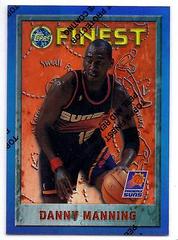 Danny Manning Refractor w Coating #217 Basketball Cards 1995 Finest Prices