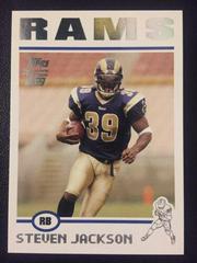 Steven Jackson #67 Football Cards 2004 Topps Signature Edition Prices