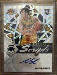 Austin Reaves #RS-ARV Basketball Cards 2021 Panini Mosaic Rookie Scripts Autographs Prices