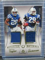 Jonathan Taylor, Eric Dickerson [Gold] #RM-1 Football Cards 2023 Panini Luminance Reflected Materials Prices