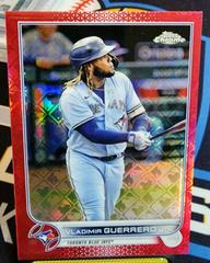 Vladimir Guerrero Jr. [Red] #79 Baseball Cards 2022 Topps Chrome Logofractor Prices