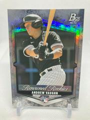 Andrew Vaughn #RR-20 Baseball Cards 2020 Bowman Platinum Renowned Rookies Prices