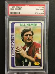 Bill Kilmer #155 Football Cards 1978 Topps Prices