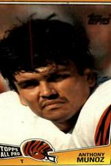 Anthony Munoz #345 Football Cards 1988 Topps Prices