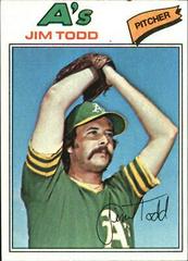 Jim Todd Baseball Cards 1977 Topps Prices