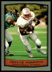 Jackie Harris Football Cards 1999 Topps Prices