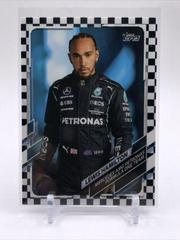 Lewis Hamilton [Checker Flag] #1 Racing Cards 2021 Topps Formula 1 Prices