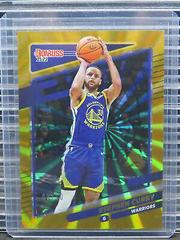 Stephen Curry [Gold Laser] #68 Basketball Cards 2021 Panini Donruss Prices