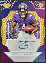 Zay Flowers [Gold] #25 Football Cards 2023 Panini Illusions Rookie Vision Signature Prices