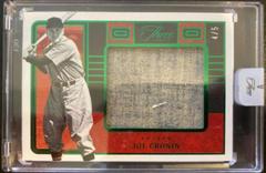 Joe Cronin [Emerald] #12 Baseball Cards 2023 Panini Three and Two Prices