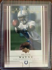 Reggie Wayne [Gold] #245 Football Cards 2001 Upper Deck Prices