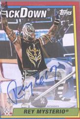 Rey Mysterio [Red] #A-REY Wrestling Cards 2021 Topps Heritage WWE Autographs Prices