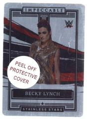 Becky Lynch #19 Wrestling Cards 2022 Panini Impeccable WWE Stainless Stars Prices