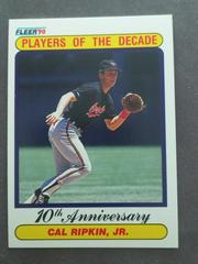 Cal Ripken Jr. [Misspelled Ripkin] Baseball Cards 1990 Fleer Canadian Prices