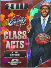 Kyrie Irving [Red Cracked Ice] #27 Basketball Cards 2018 Panini Contenders Optic Class Acts Prices