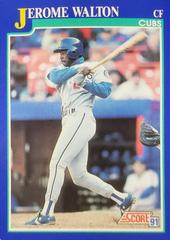 Jerome Walton Baseball Cards 1991 Score Prices