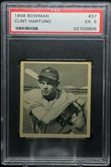 Clint Hartung Baseball Cards 1948 Bowman Prices