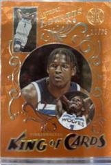 Anthony Edwards [Orange] #13 Basketball Cards 2021 Panini Illusions King of Cards Prices