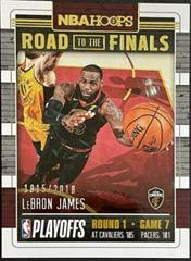 LeBron James #53 Basketball Cards 2018 Panini Hoops Road to the Finals Prices