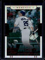 Rafael Palmeiro [Red] Baseball Cards 2023 Panini Three and Two Moments Prices