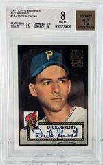 Dick Groat #10 Baseball Cards 2001 Topps Archives Autographs Prices