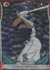Chris Taylor [Red Ice] Baseball Cards 2014 Bowman Prospects Prices