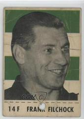 Frank Filchock #14F Football Cards 1956 Shredded Wheat Prices