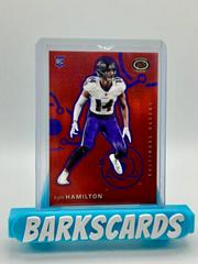 Kyle Hamilton [Red] #D-13 Football Cards 2022 Panini Chronicles Dynagon Rookies Prices