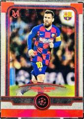 Lionel Messi [Ruby] #1 Soccer Cards 2017 Topps Museum Collection UEFA Champions League Prices