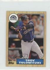 Troy Tulowitzki Baseball Cards 2012 Topps 1987 Minis Prices