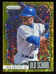 Ken Griffey Jr. [Gold Donut Circles Prizm] #OS-2 Baseball Cards 2021 Panini Prizm Old School Prices