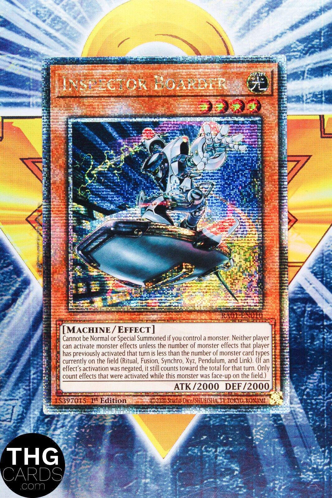 Inspector Boarder RA01EN010 Prices YuGiOh 25th Anniversary Rarity