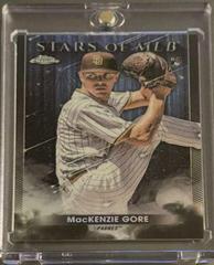 MacKenzie Gore [Black] #SMLBC-90 Baseball Cards 2022 Topps Update Stars of MLB Chrome Prices