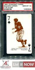 Bulldog Turner [7 of Clubs] Football Cards 1963 Stancraft Playing Cards Prices