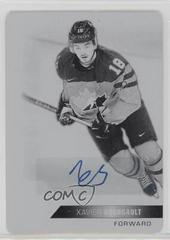 Xavier Bourgault [Signature] Hockey Cards 2022 Upper Deck Team Canada Juniors Prices