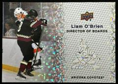 Liam O’Brien [Sparkle] Hockey Cards 2023 Upper Deck Director of Boards Prices