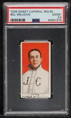 Bill Milligan #NNO Baseball Cards 1909 T206 Sweet Caporal 350 Factory 25 Prices