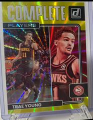 Trae Young [Yellow Laser] #10 Basketball Cards 2022 Panini Donruss Complete Players Prices