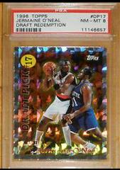 Jermaine O'Neal Basketball Cards 1996 Topps Draft Redemption Prices