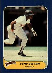 Tony Gwynn #69 Baseball Cards 1986 Fleer Mini Prices