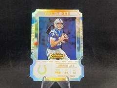 Andrew Luck #AO-ALU Football Cards 2022 Panini Contenders Admit One Prices