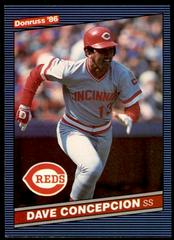 Dave Concepcion #243 Baseball Cards 1986 Donruss Prices