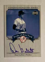 Don Gullett Baseball Cards 2003 Upper Deck Yankees Signature Series Pride of NY Autograph Prices